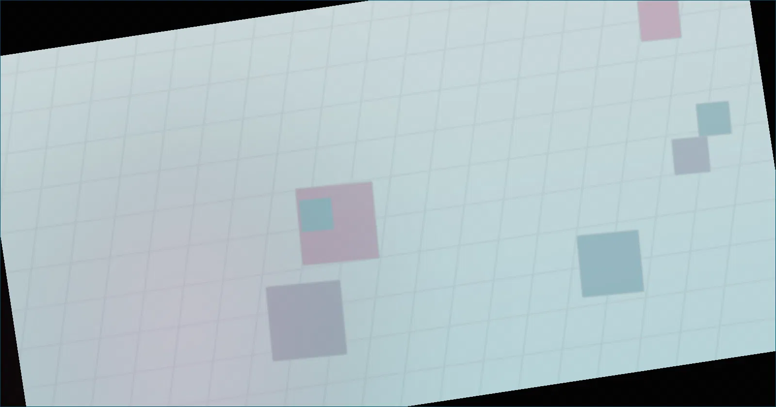 Illustration of a player planning an automated system in a strategy game